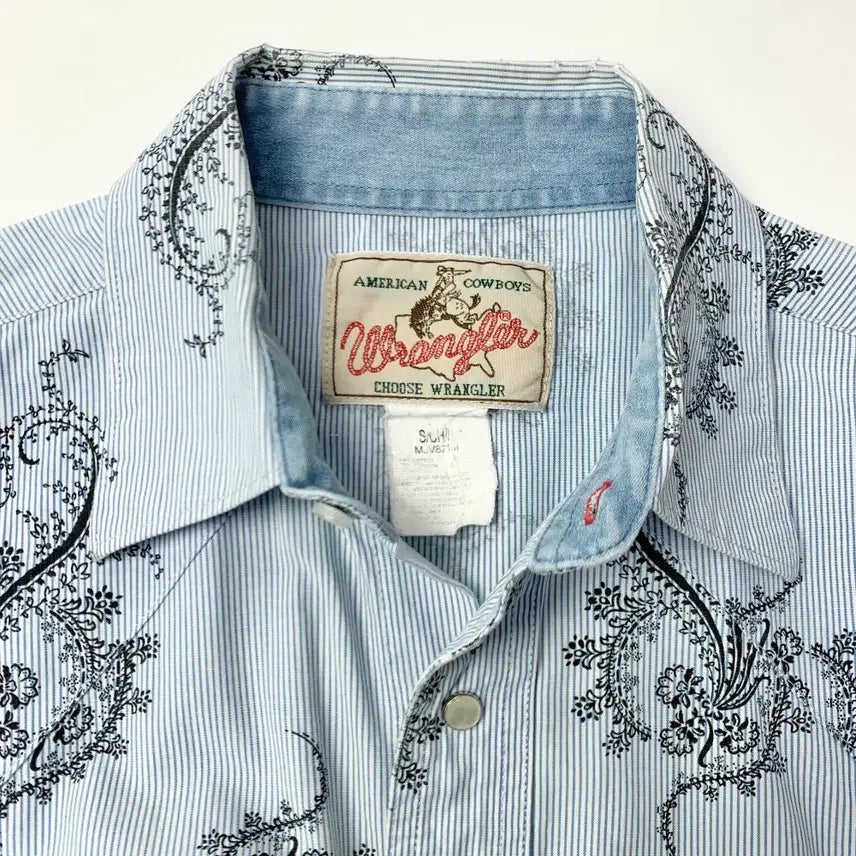 [BUNJANG] Wrangler Western Shirt / [S/정품] 랭글러 웨스턴 셔츠