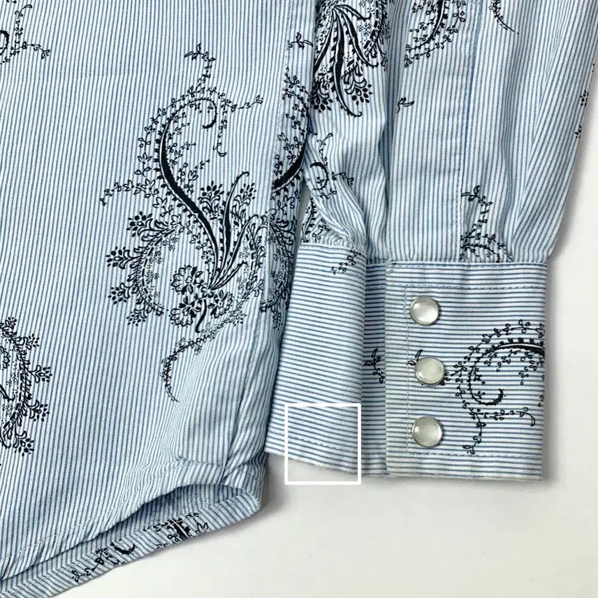 [BUNJANG] Wrangler Western Shirt / [S/정품] 랭글러 웨스턴 셔츠