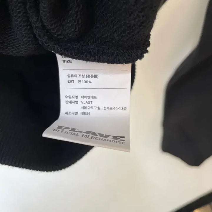 [SOLD OUT] (새상품) 플레이브 블랙 후드티셔츠 M
