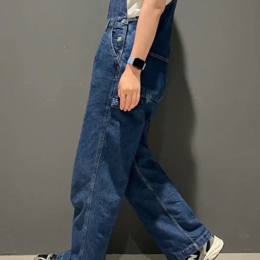 [BUNJANG] MUJI Denim Overall / 무인양품 데님 오버롤