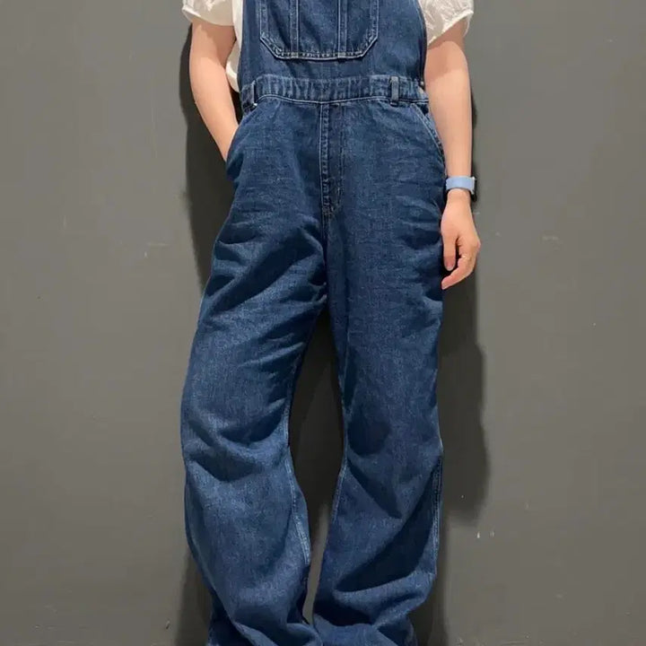 [BUNJANG] MUJI Denim Overall / 무인양품 데님 오버롤