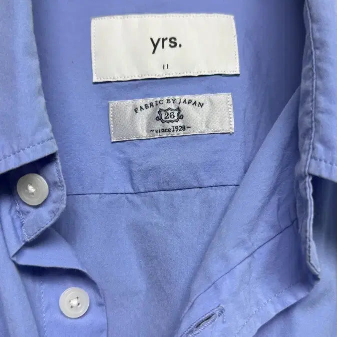 [BUNJANG] Years Ago Supima Poica Shirt / (m)이얼즈어고 재팬 수피마 포이카 셔츠 삭스컬러