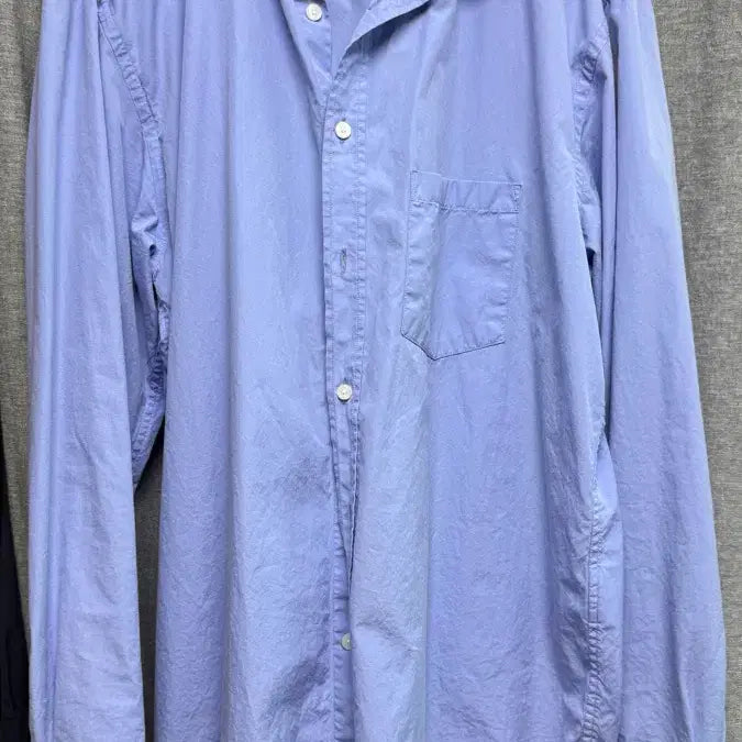 [BUNJANG] Years Ago Supima Poica Shirt / (m)이얼즈어고 재팬 수피마 포이카 셔츠 삭스컬러