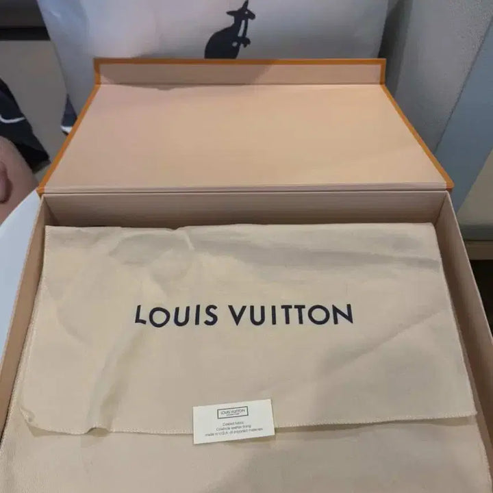 [BUNJANG] Louis Vuitton Black Clutch Bag / 루이비통 블랙 클러치 백
