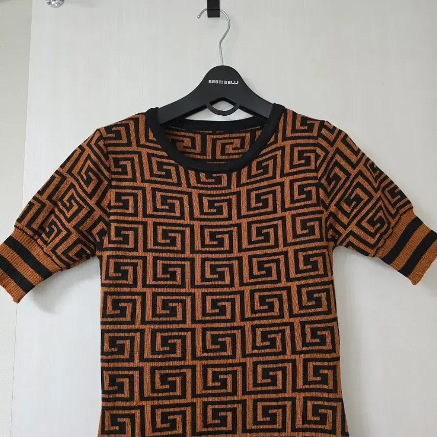 [BUNJANG] FF Pattern Knit Long Dress / 마착용) 핏 이쁜 패턴 니트 롱원피스