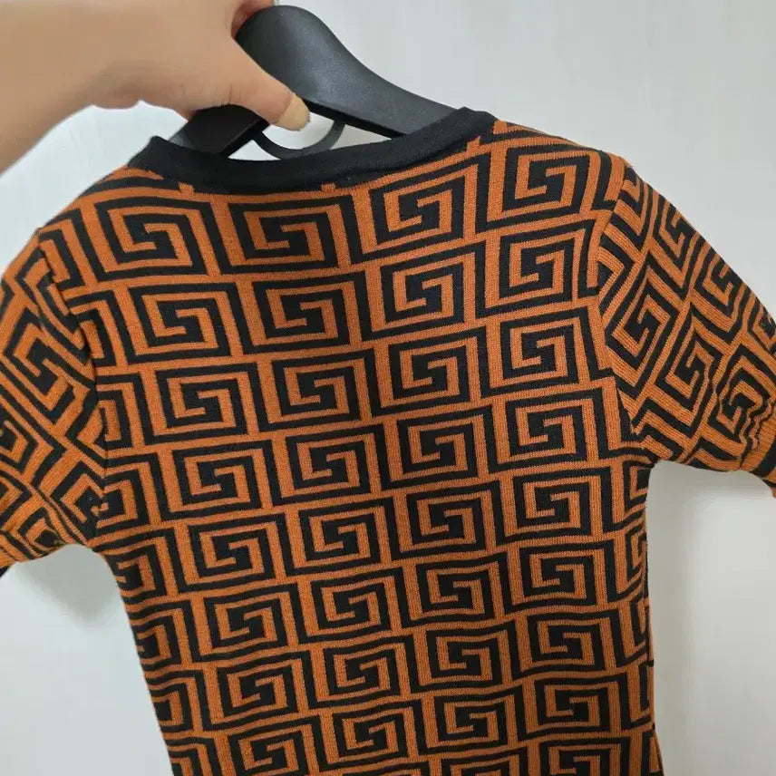 [BUNJANG] FF Pattern Knit Long Dress / 마착용) 핏 이쁜 패턴 니트 롱원피스