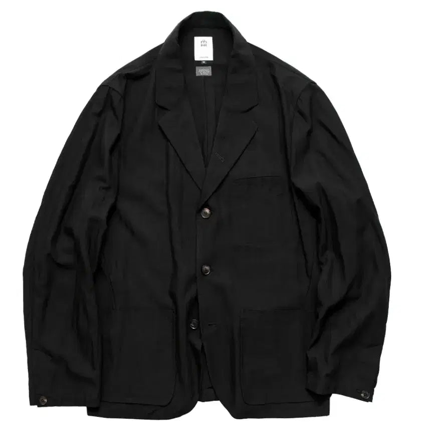 [SOLD OUT] (3) 폴리테루 3버튼 블레이저 자켓 블랙