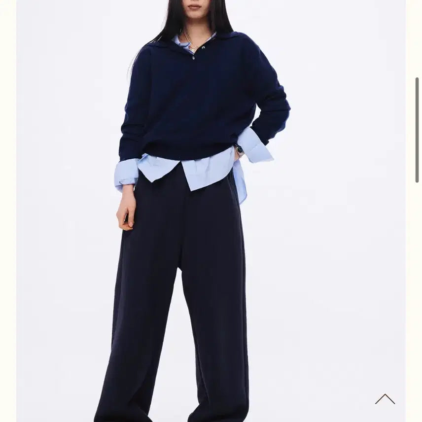 [BUNJANG] Ren Ribbon Light Sweatpants (Navy) / [새상품] 리본빛 Ren 렌 스웻팬츠(네이비)