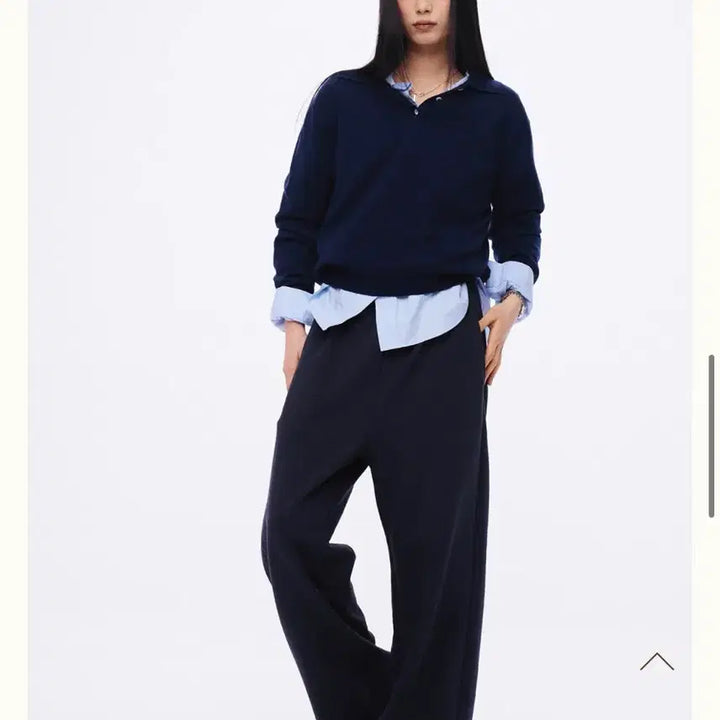 [BUNJANG] Ren Ribbon Light Sweatpants (Navy) / [새상품] 리본빛 Ren 렌 스웻팬츠(네이비)
