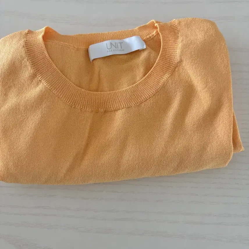 [BUNJANG] UNIT Knit Pullover Yellow / UNIT 니트 풀오버 옐로우