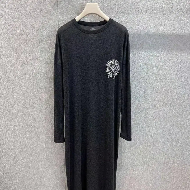 [SOLD OUT] 크롬하츠 블랙 롱 원피스 130cm