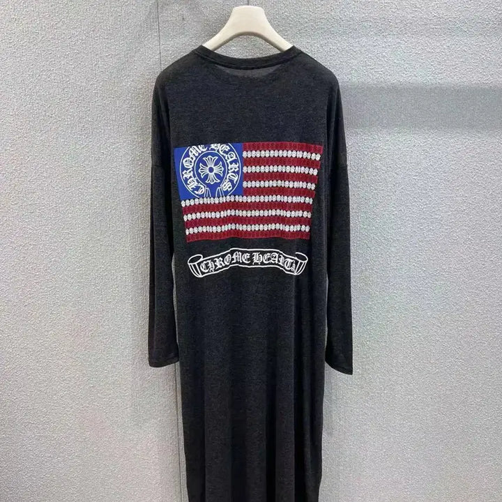 [SOLD OUT] 크롬하츠 블랙 롱 원피스 130cm