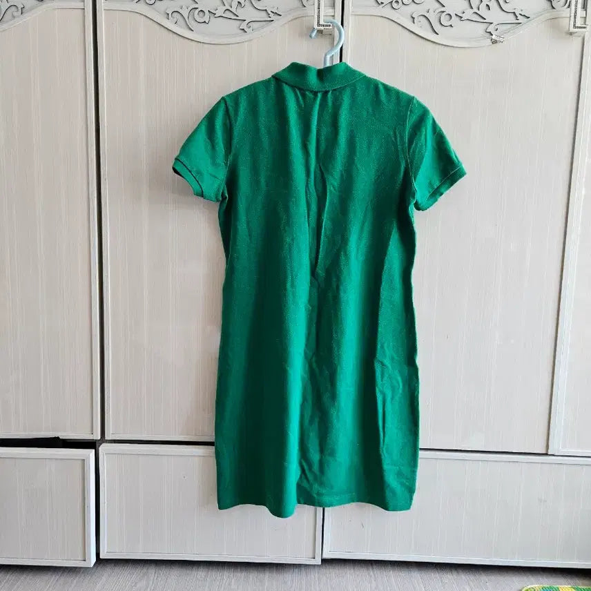 [BUNJANG] Lacoste Green Collar Dress / 라코스테 원피스 55