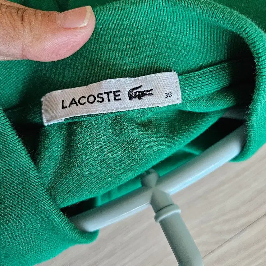 [BUNJANG] Lacoste Green Collar Dress / 라코스테 원피스 55