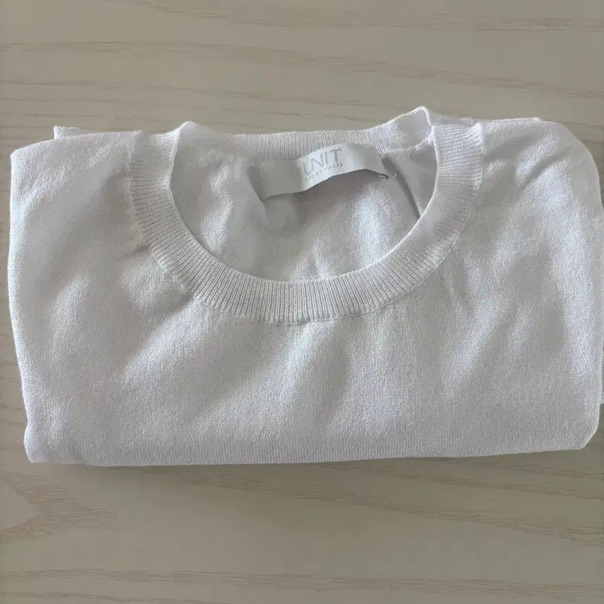 [BUNJANG] UNIT White Knit / UNIT 화이트 니트