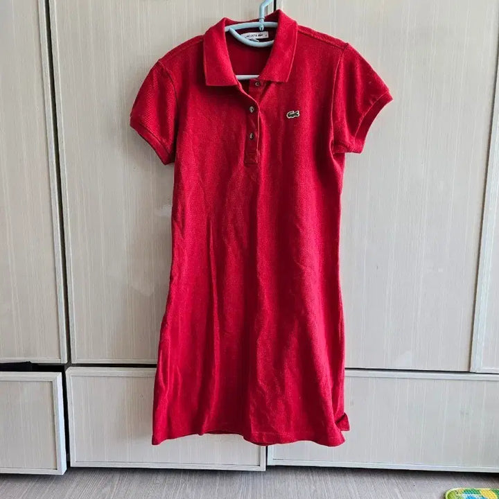 [BUNJANG] Lacoste Midi Dress / 라코스테 원피스 55