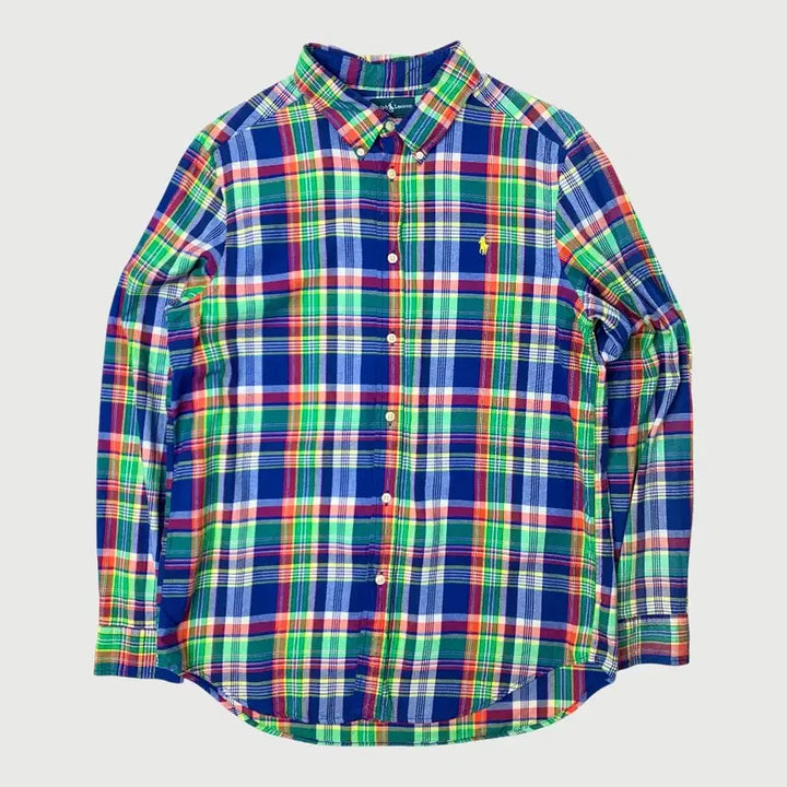 [BUNJANG] Polo Ralph Lauren Boys Checkered Shirt / [XL/정품] 폴로랄프로렌 보이즈 체크 셔츠