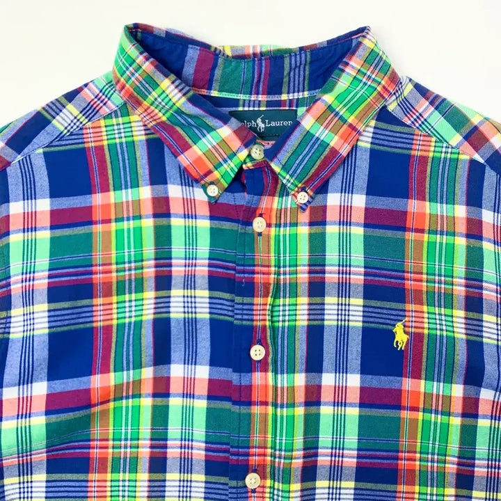 [BUNJANG] Polo Ralph Lauren Boys Checkered Shirt / [XL/정품] 폴로랄프로렌 보이즈 체크 셔츠