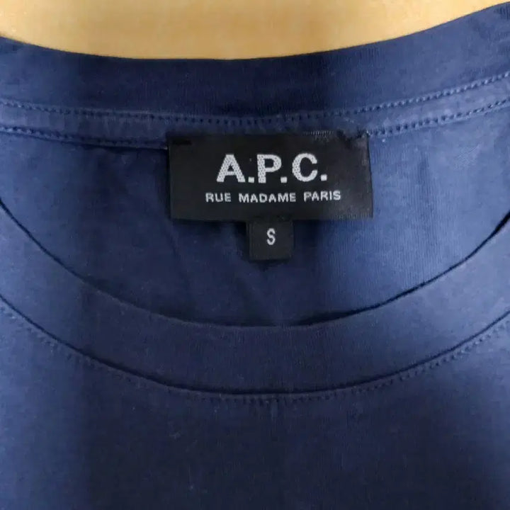 [BUNJANG] A.P.C. Round Short Sleeve T-shirt S / A.P.C. 아페세 라운드 반팔티 S 슬림95호