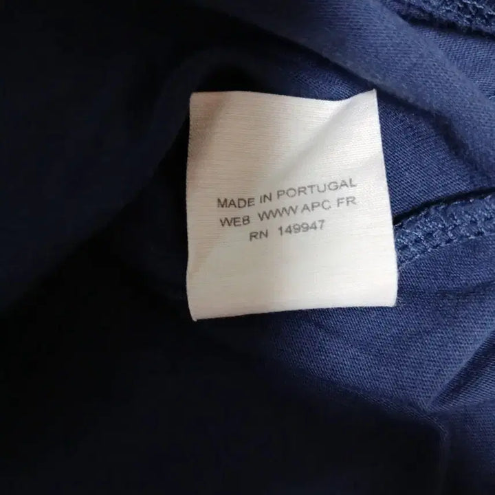 [BUNJANG] A.P.C. Round Short Sleeve T-shirt S / A.P.C. 아페세 라운드 반팔티 S 슬림95호