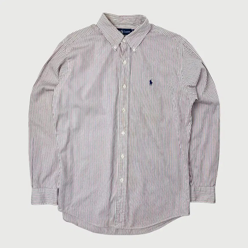 [BUNJANG] Polo Ralph Lauren Custom Fit Striped Shirt / [42-84/정품] 폴로랄프로렌 커스텀핏 스트라이프 셔츠