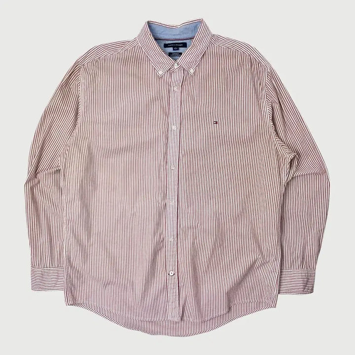 [BUNJANG] Tommy Hilfiger Stripe Custom Fit Shirt / [XL/정품] 타미힐피거 스트라이프 커스텀핏 셔츠