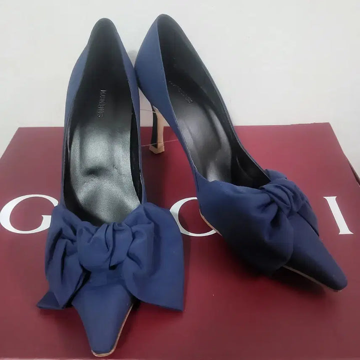 [BUNJANG] Dragonblues Ribbon Pumps Women&