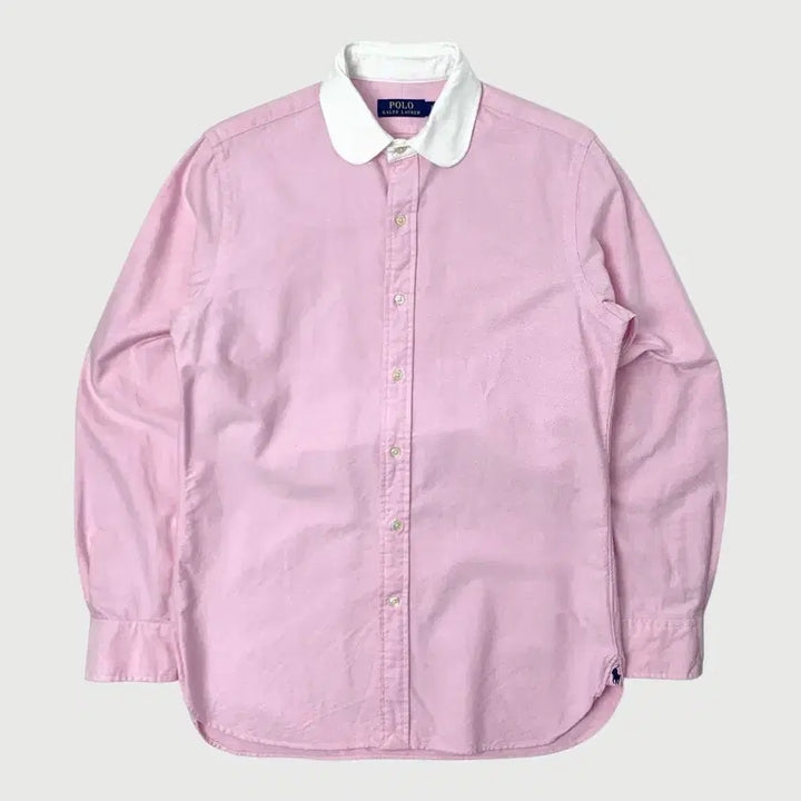 [BUNJANG] Polo Ralph Lauren Oxford Pink Shirt / [15/38/정품] 폴로랄프로렌 옥스포드 라운드 핑크 셔츠