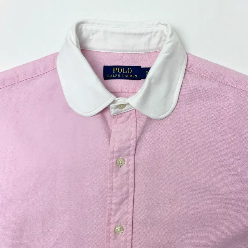 [BUNJANG] Polo Ralph Lauren Oxford Pink Shirt / [15/38/정품] 폴로랄프로렌 옥스포드 라운드 핑크 셔츠