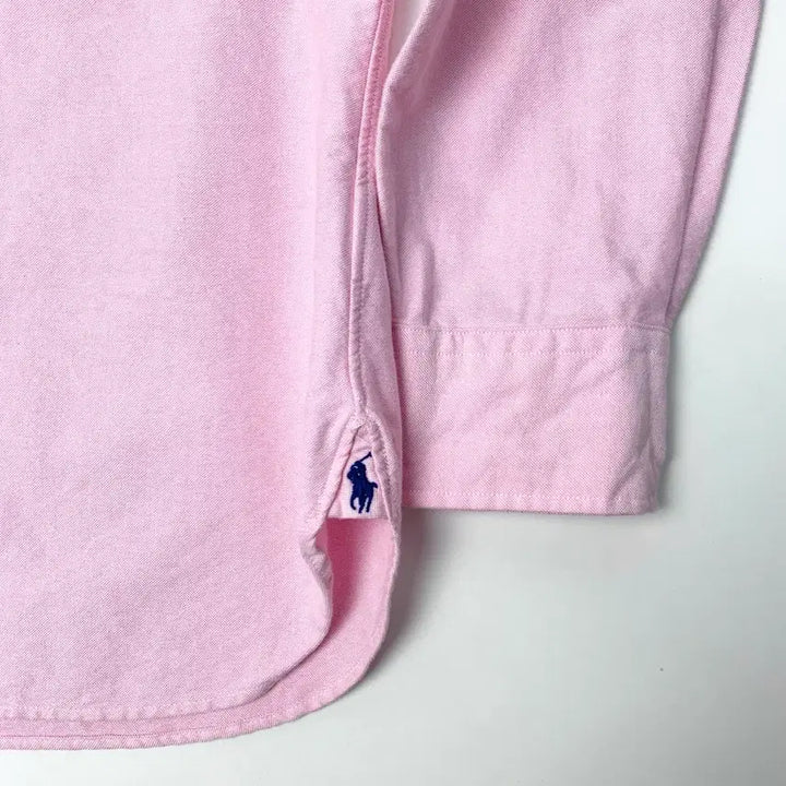 [BUNJANG] Polo Ralph Lauren Oxford Pink Shirt / [15/38/정품] 폴로랄프로렌 옥스포드 라운드 핑크 셔츠