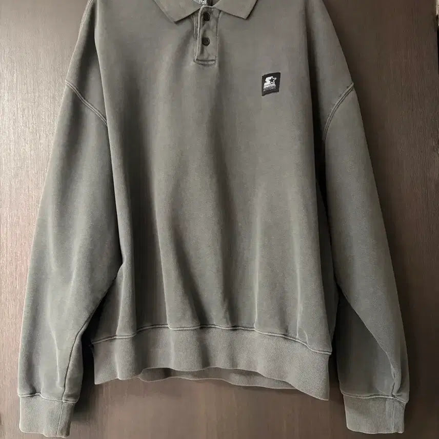 [SOLD OUT] 스타터 오버핏 가먼트다잉 맨투맨