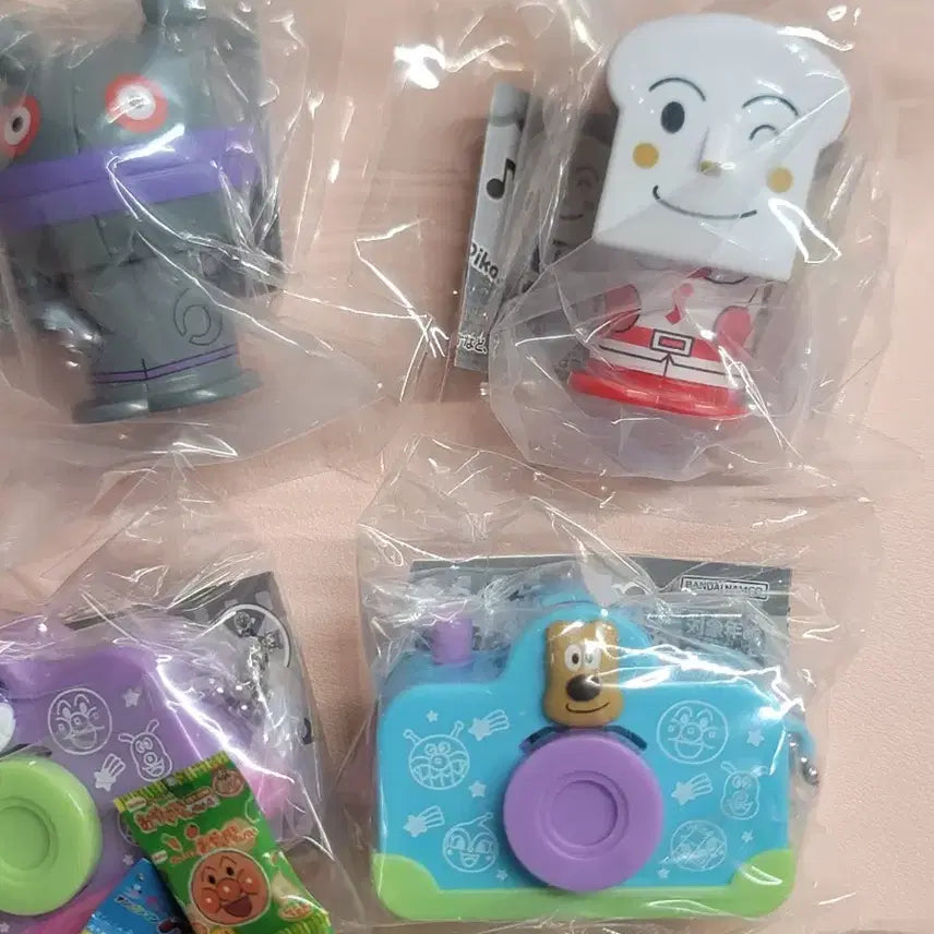 [BUNJANG] Anpanman Gimmick Gacha Set (10 Items) / 호빵맨 기믹 가챠 세트 10종 일괄 2.2 (식빵맨, 짤랑이 등)