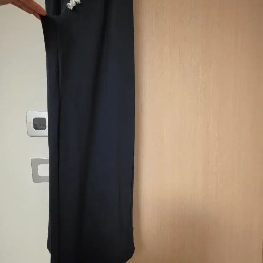 [BUNJANG] Navy Wide Training Pants / 네이비색 와이드 트레이닝 바지