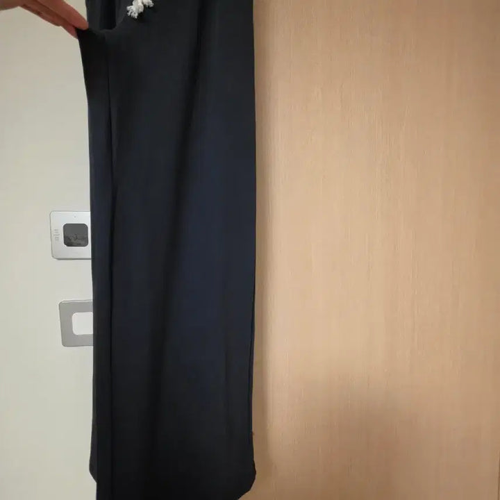 [BUNJANG] Navy Wide Training Pants / 네이비색 와이드 트레이닝 바지
