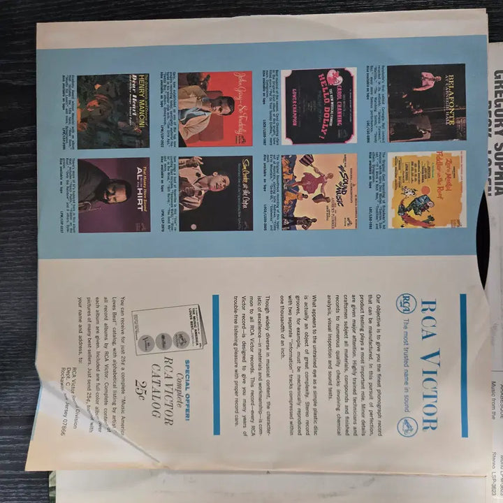 [BUNJANG] Henry Mancini Arabesque Soundtrack LP 1966 / 희귀 수입 lp) 영화 아라베스크 ost 소피아로렌, 그레고리팩 1966