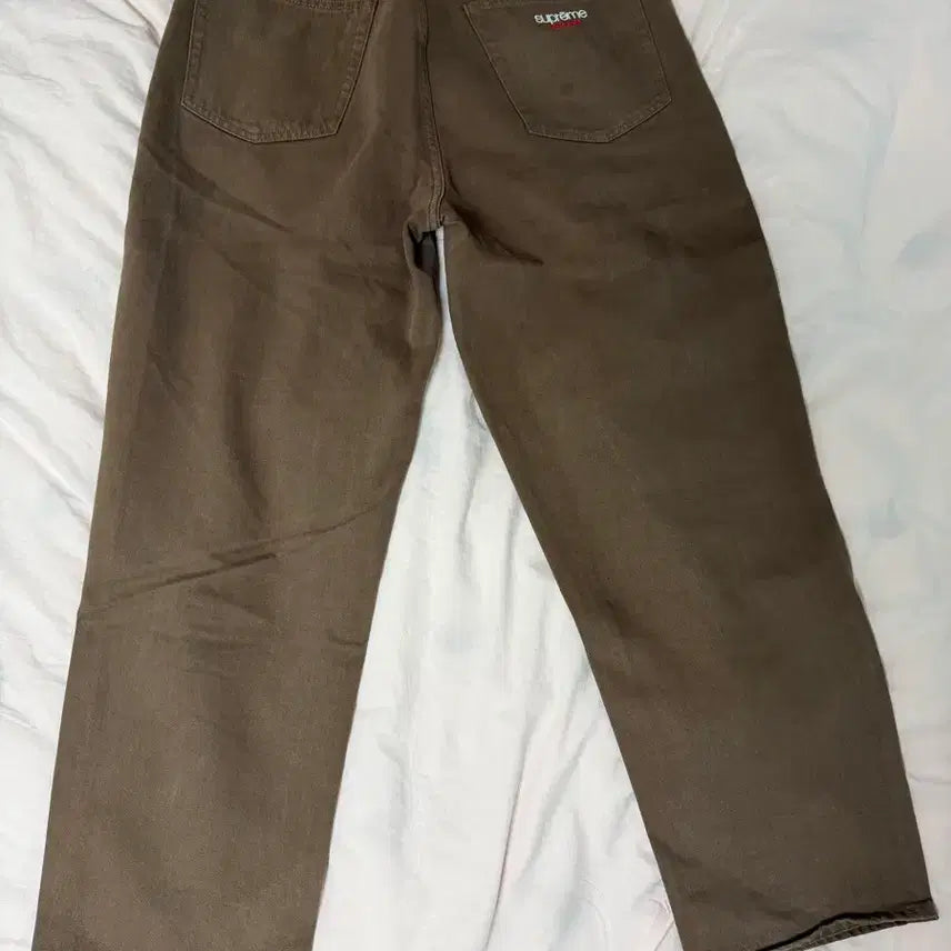 [BUNJANG] Supreme Brown Baggy Denim Pants Size 30 / 슈프림 브라운 배기 데님 팬츠 사이즈 30 팝니다.