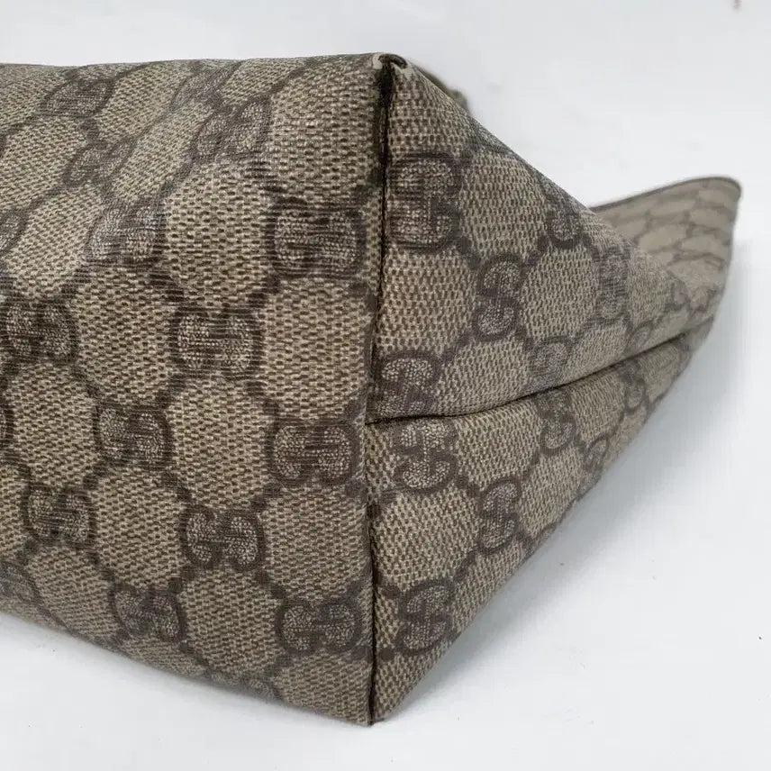 [BUNJANG] Gucci GG Logo Canvas Tote Bag / 구찌 GG 로고 캔버스 토트백