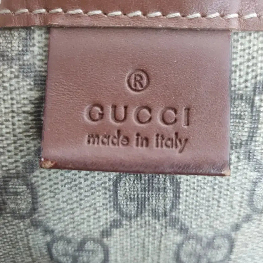 [BUNJANG] Gucci GG Logo Canvas Tote Bag / 구찌 GG 로고 캔버스 토트백