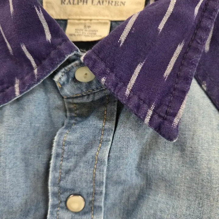 [SOLD OUT] 랄프로렌 웨스턴 데님 셔츠