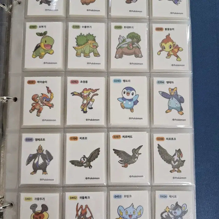 [BUNJANG] Pokémon Sticker Collection Set Season 4 (Unsealed) / 포켓몬띠부씰 시즌4  개봉세트