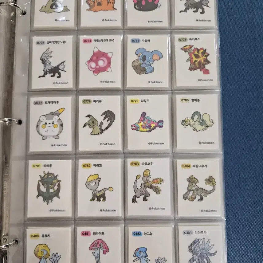 [SOLD OUT] 포켓몬띠부씰 시즌4  개봉세트