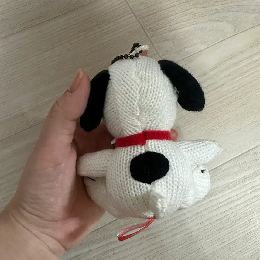 [BUNJANG] Snoopy Crochet Doll Keyring / 스누피 뜨개인형 봉제인형 정품 키링
