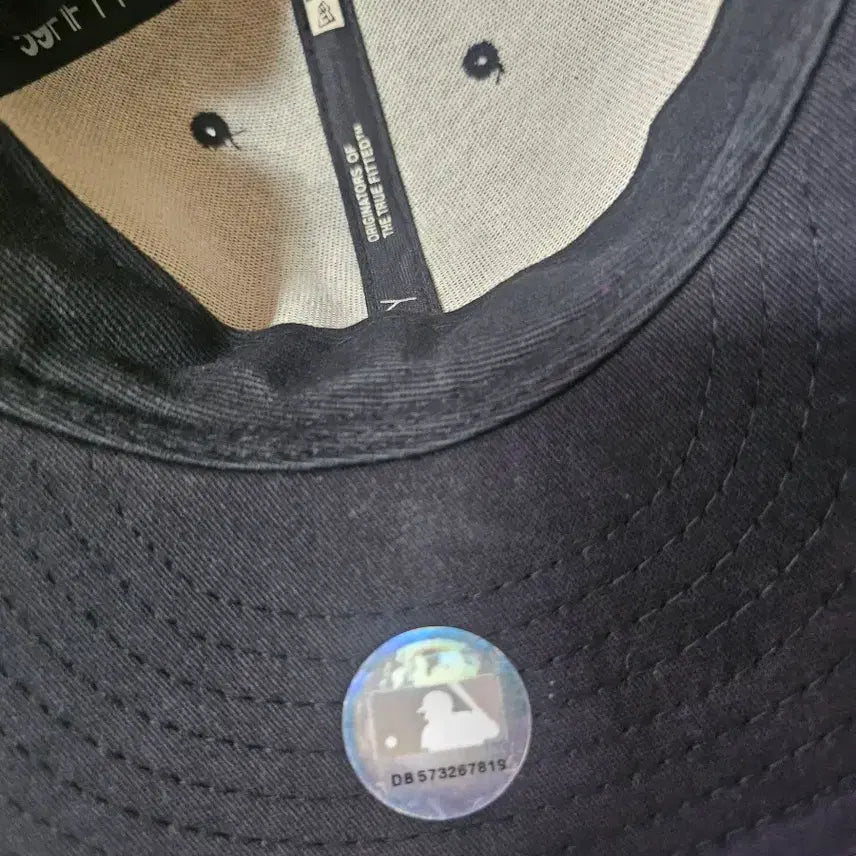 [SOLD OUT] MLB 뉴에라 블랙 59fifty 캡모자 58.7cm