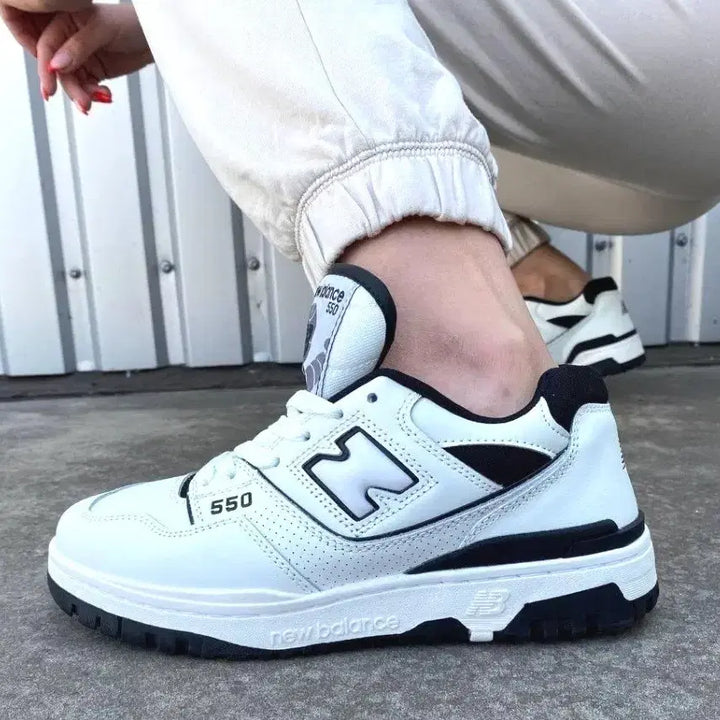 [BUNJANG] New Balance 550 White/Black Sneakers / 뉴발란스 550