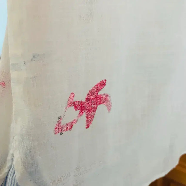 [BUNJANG] Portland Goldfish Print Vintage Shirt / 일본 빈티지 포트랜드  금붕어 셔츠