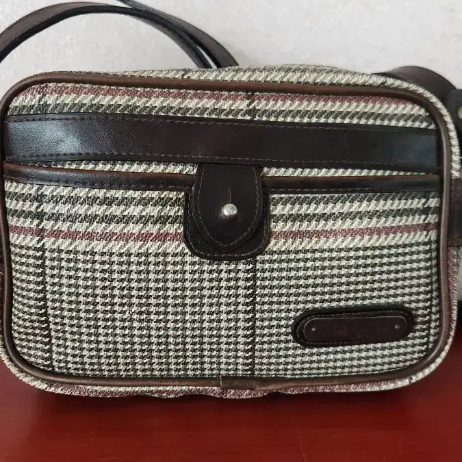[BUNJANG] Polo Ralph Lauren Glen Plaid Crossbody Bag / 폴로 글렌체크 크로스백