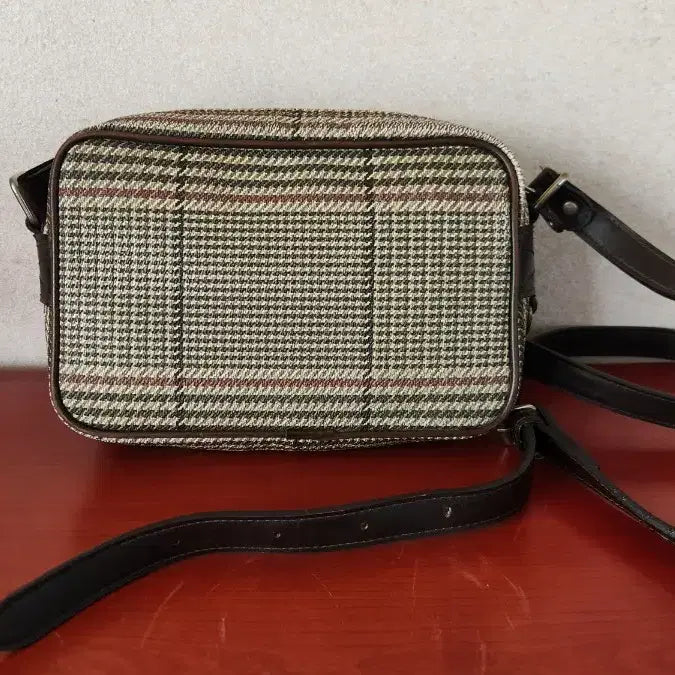 [BUNJANG] Polo Ralph Lauren Glen Plaid Crossbody Bag / 폴로 글렌체크 크로스백