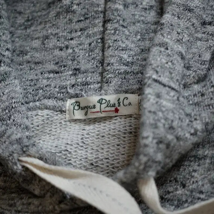[SOLD OUT] 버거스플러스 스웻 파카 헤더 그레이 XL