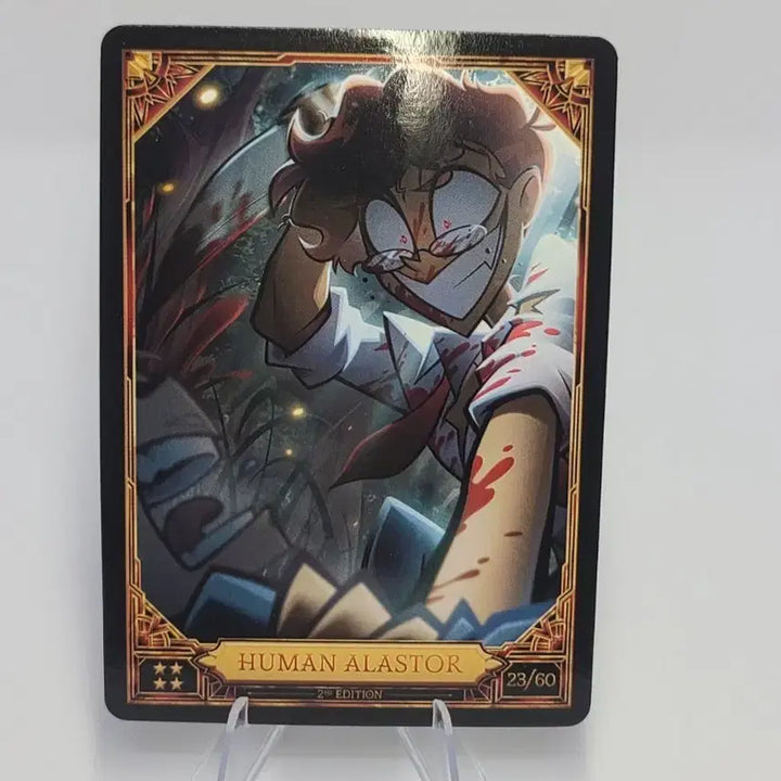 [BUNJANG] Hazbin Hotel Season 2 Alastor Non-foil Card / 해즈빈호텔 시즌2 2nd 휴먼 알래스터 논포일