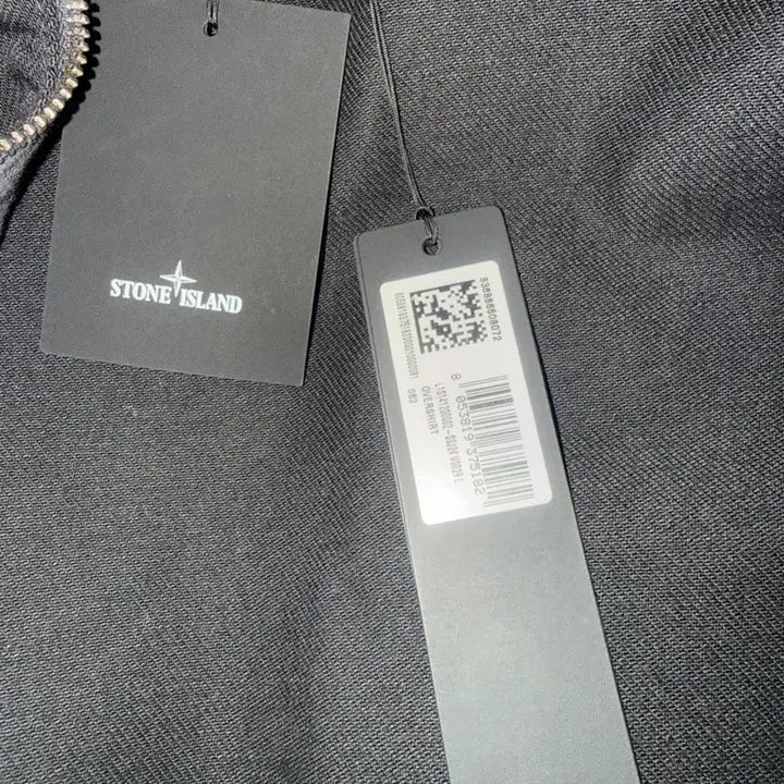 [SOLD OUT] 26ss 스톤아일랜드 데님 블랙 오버셔츠 자켓